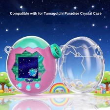 PC Transparent Protective Cover For Tamagotchi Paradise Game Console Hard Shell