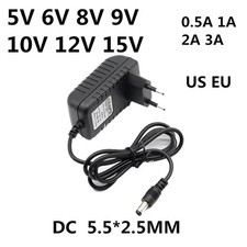 AC 110-240V DC 5V 6V 8V 9V 10V 12V 15V 0.5A 1...
