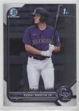 2022 Bowman Chrome Prospects Robby Martin Jr #BCP-43 7at