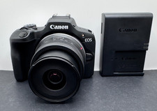 Canon EOS R100 Mirrorless Camera W/ RF-S 18-45mm 4.5-6.3 IS STM Lens LOW SHUTTER