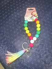 Colorful Keyring Bracelet New With Tag