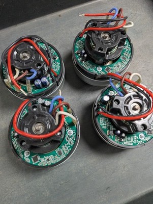 four 48 Volt DC Brushless Motor