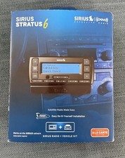 Sirius XM Stratus 6 Satellite Radio SDSV6V1 Vehicle Car Kit NEW OPEN BOX
