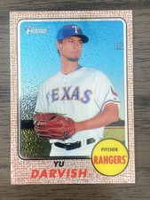 2017 Topps Heritage Yu Darvish Chrome /999 #THC-416
