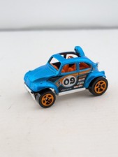 Hot Wheels 1993 Volkswagen Beetle Baja Bug 1:64 Diecast Blue Orange 09