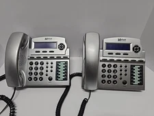 Xblue Networks X16 DTE-TM 6-Line Digital Display Speaker Phone Titanium Metallic