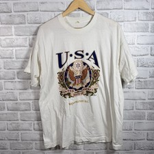 VTG USA Washington D.C Graphic Tee Mens Size XL SINGLE STITCH