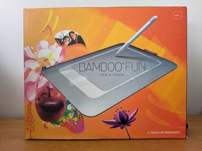Wacom Bamboo Fun Pen & Touch Zeichentisch CTH-461 verpackt geöffnet nie benutzt