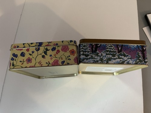 Vintage Russell Stover and Whiteman's Candy Tin Container Great Cond. Fast Ship - Picture 3 of 7