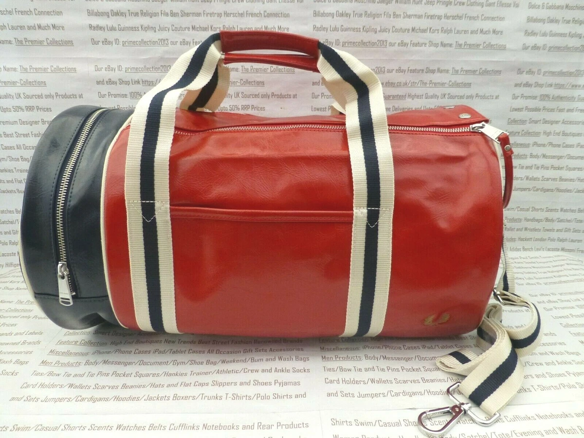 Aggregate 129+ fred perry classic barrel bag latest - 3tdesign.edu.vn