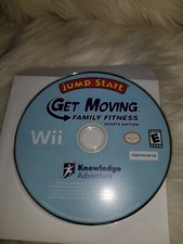 Nintendo Wii, JumpStart: Get Moving Family Fitness (2010) game only