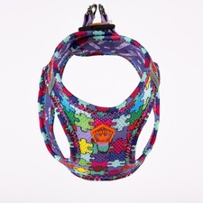 Step-in Air Dog Harness - All Weather Air Mesh Vest Harness for XS, Puzzle 