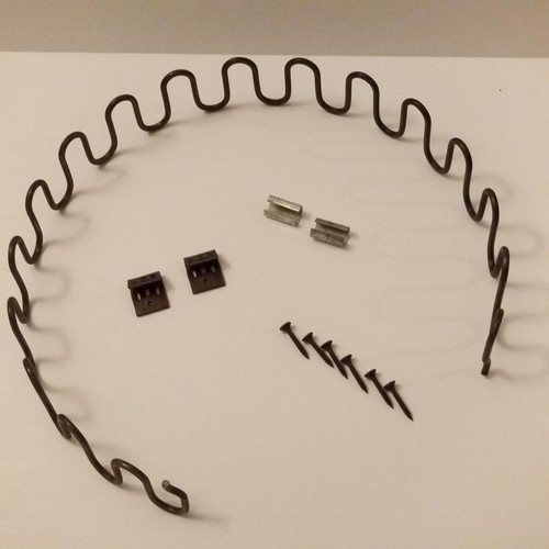 lazboy RECLINER REPAIR DIY 8 gauge SPRING & CLIPS 17" DIY REPAIR KIT