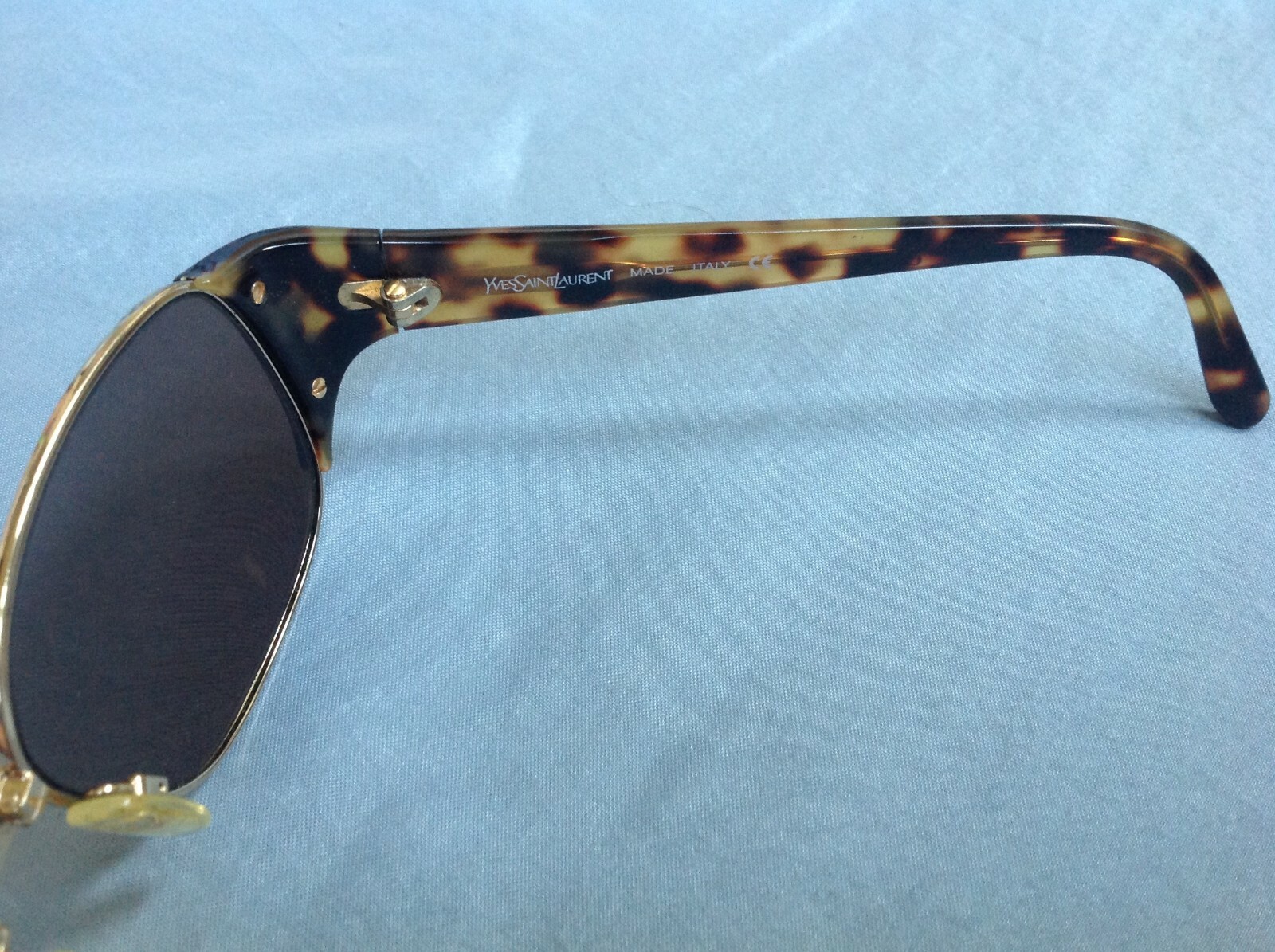 Yves Saint Laurent YSL 6521 y529 125 Occhiali da sole Made In Italy Tartaruga Oro NUOVI DI ZECCA