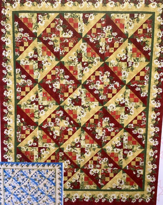 PATTERN Quick EASY Double Dutch Block Quilt NEW Jackies Animas Quilts 4 SIZES