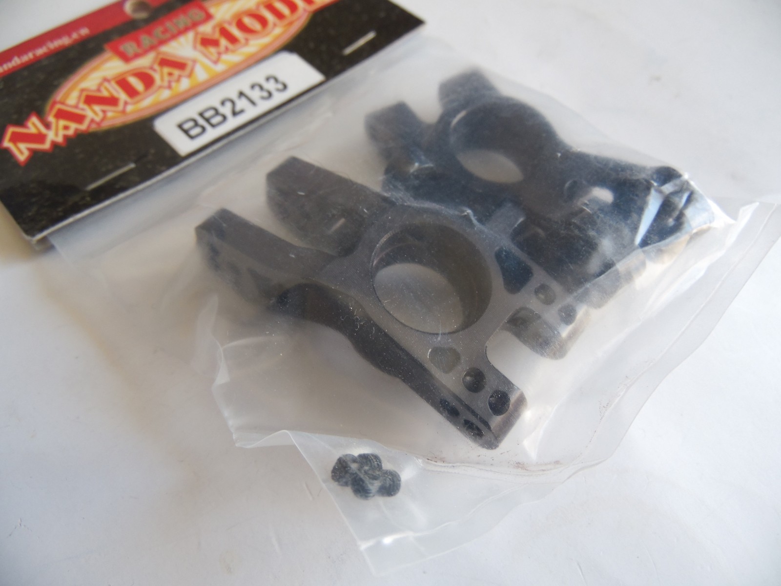 Fusée de roue alu CNC NANDA BB2133 PRO anodisée pour NRT-3