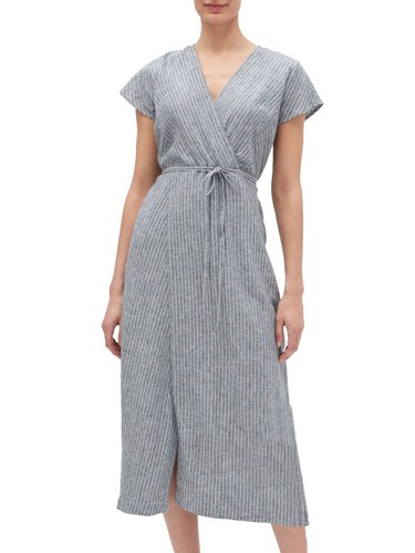 linen floral dress women Floral Collar Tunic Midi Dress & Reviews - Multi - Dresses