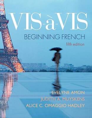 Vis-Ã -vis: Beginning French (Student Edition) - Hardcover - GOOD