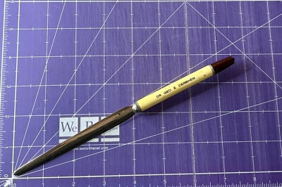 VIRACINE FOR SOLID IMMUNITY DOCTOR GEORGE E DERSHEM ADVERTISING LETTER OPENER