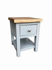 Small Oak Side Table | Wooden End/Lamp Table | Bedside Cabinet | Nightstand