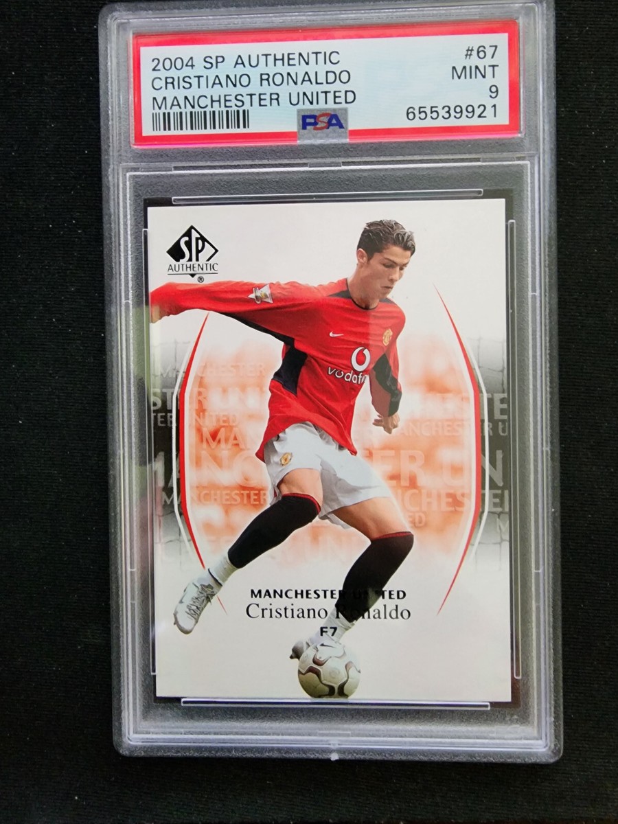2004 SP Authentic Manchester United - Cristiano Ronaldo #67