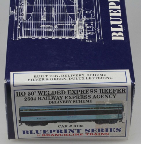 Refrigerador expreso soldado Branchline HO #2504 50' - R.E.A.  Road #6105, nuevo/caja | Zustand: New