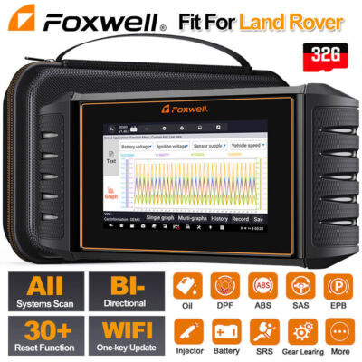 FOXWELL  OBD2 Bidirectional Car All System Diagnostic Scanner Fit For Land Rover