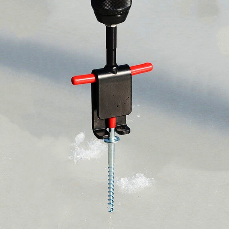 Ice Anchors Tool Ice Augers Ice Fishing Anchors Tools Power Drives Drill Adapter