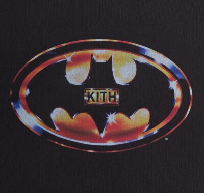 トップス Kith Batman Bats Vintage Nelson Crewneck Kith Batman Logo Vintage Nelson Crewneck Black Size XL In