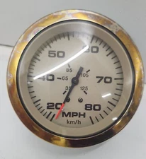 # 63940 Teleflex 20 - 80 MPH Speedometer Gauge FREE SHIP!