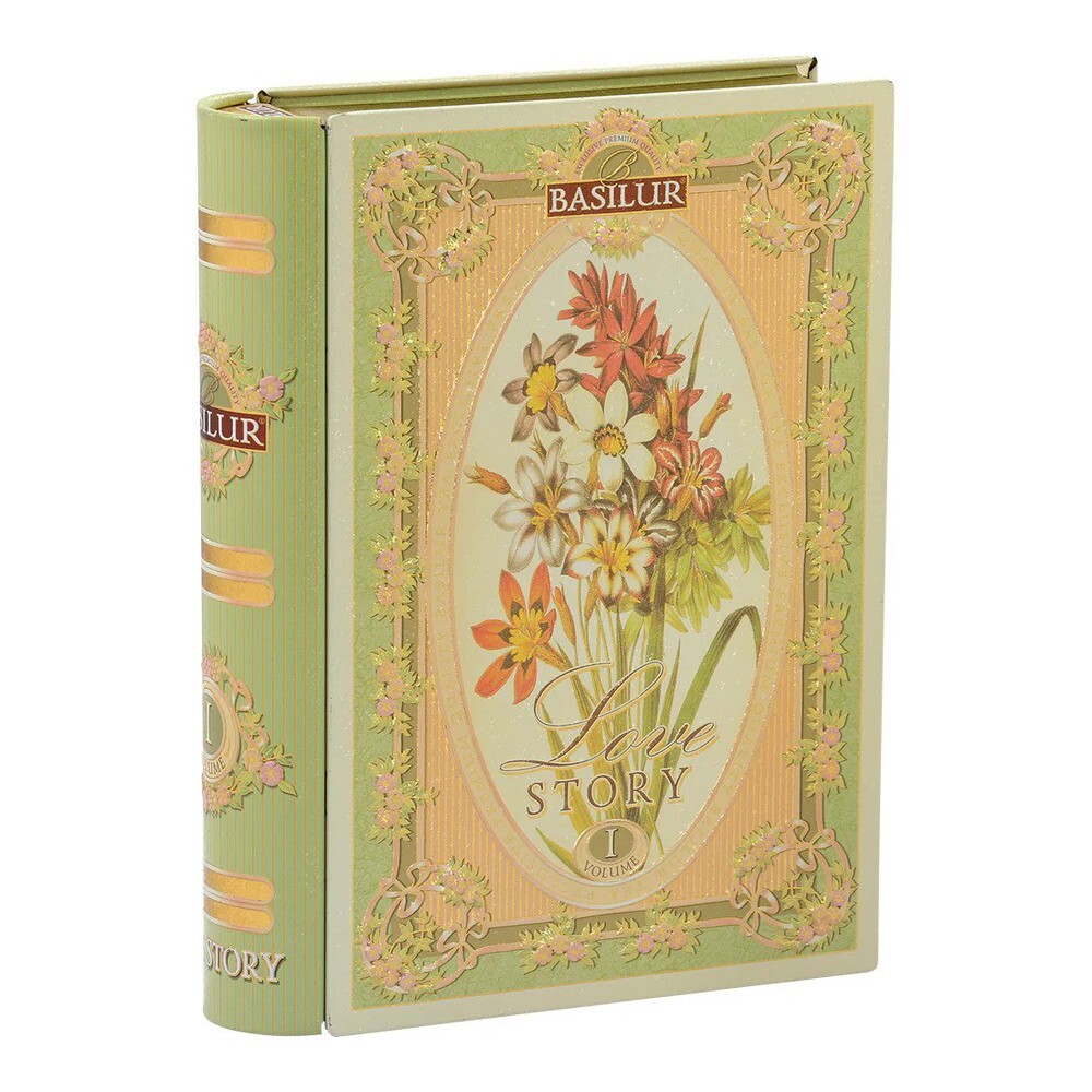 Basilur Love Story Tea Book Collection, 100g (3.52oz)