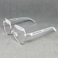 CLASSIC VINTAGE RETRO Style Clear Lens EYE GLASSES Unique Transparent Frame