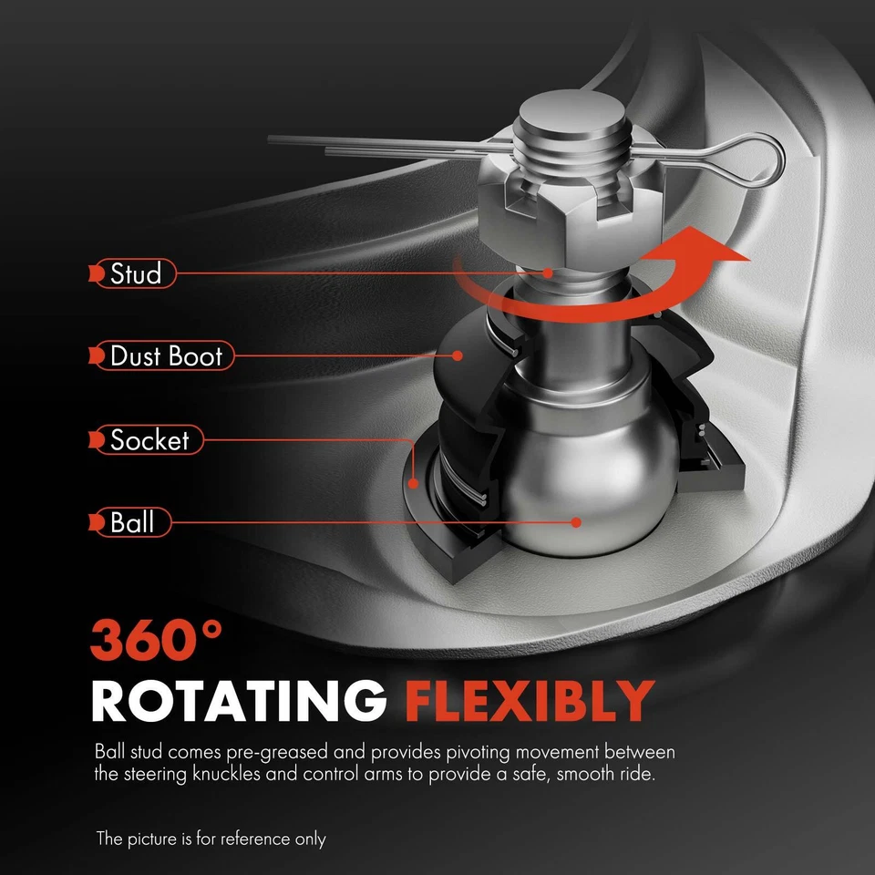 Brazo de control inferior delantero izquierdo y derecho con rótula para Mitsubishi Montero Sport Foto 4 de 4