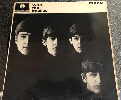 With The Beatles Original 1963 Uk Parlophone Vinyl Lp Pmc 1206