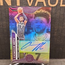 2021-22 Panini Illusions - Trophy Collection Signatures #TC-CMZ Chimezie Metu...