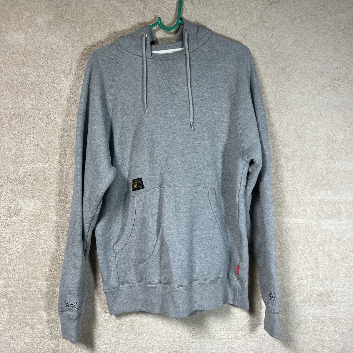 WTAPS x Vans Vulcanized The Syndicate Hoodie Mens 3 Grey | eBay 