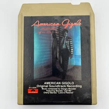 American Gigolo - Soundtrack - Restored 8 Track Tape - New Pad and Splice