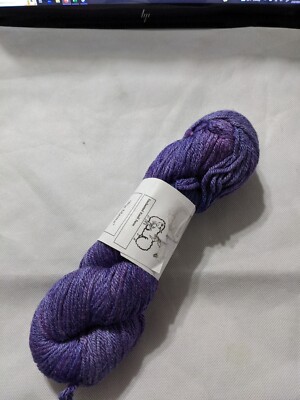 Enchanted Knoll Farm Big Mama - Hathor's Robes Purple - Hand Dyed - 140 yds