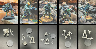 Infinity - Haqqislam Druze Shock Teams - Miniature Selection - Miniaturen