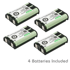 Kastar 4x Cordless Telephone Phone Battery for Panasonic HHR-P104 Type 29 23968