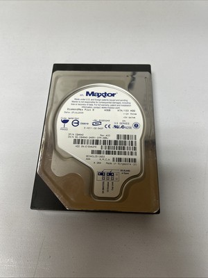 Maxtor E-H011-02-3427 Hard Disk Drive - DiamondMax Plus 8 ATA/133 HDD 40GB NAR61
