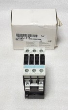 Siemens 3RT1024-1BB40 24 VDC 12 Amp 10 Hp 3-Phase 3-Pole 3NO Contactor, New 