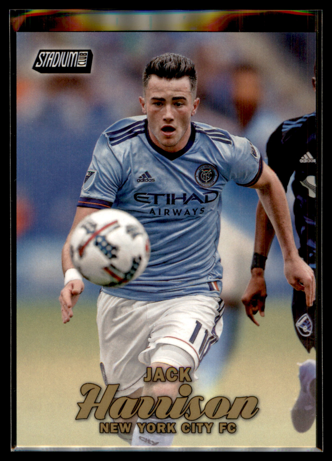 2017 Topps Stadium Club MLS Soccer GOLD #21 Jack Harrison - New York City FC