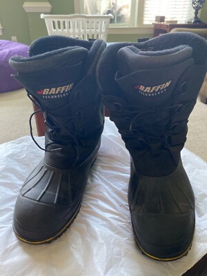 Baffin Constructor Mens Black 14  Waterproof Steel Toe Boots US 13M