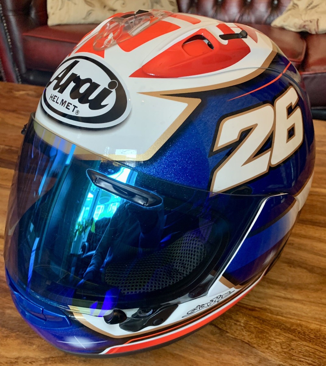 Arai RX 7V Helmet Samurai Pedrosa small UK