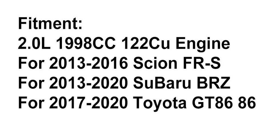 Air Intake System For 2013-2020TOYOTA 86 Subaru BRZ Aluminum Pipe Air Filter Kit - Image 3 of 4