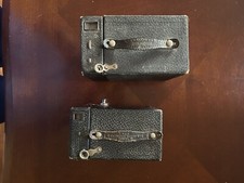 Lot of 2 Kodak Brownie Cameras - Early 1900s