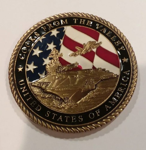 COOKS FROM THE VALLEY SERVING THE SERVICE CHALLENGE COIN