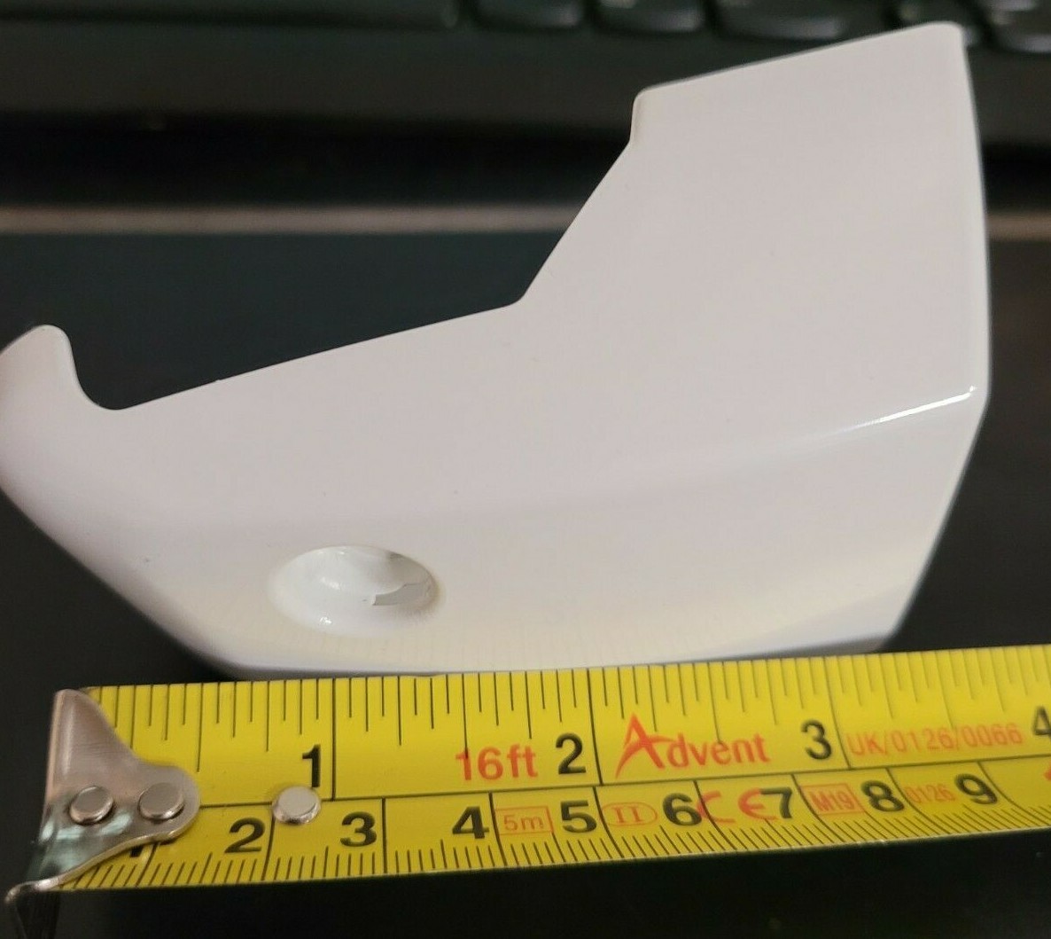 Swift Sprite Caravan Skirt Rail Plastic End Cap Right Hand White 
