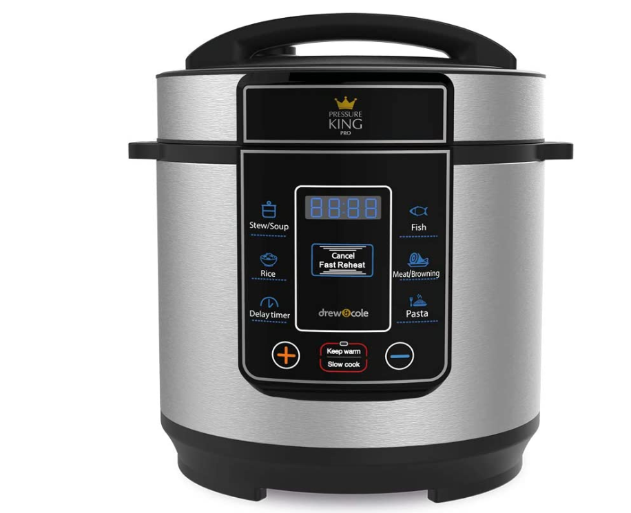 Drew & Cole Pressure King Pro Electric Pressure Cooker 8in1 Multi